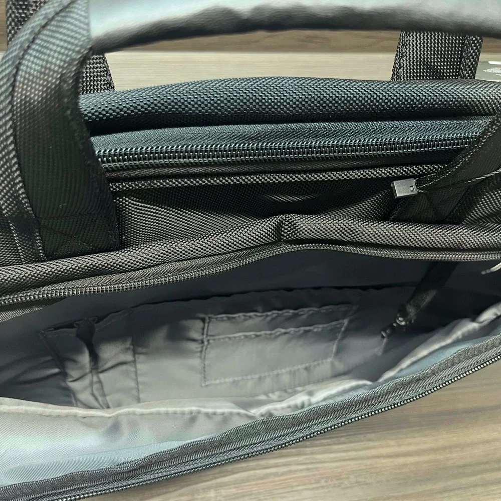 CODi Black Laptop Bag w/ USB Charging Port